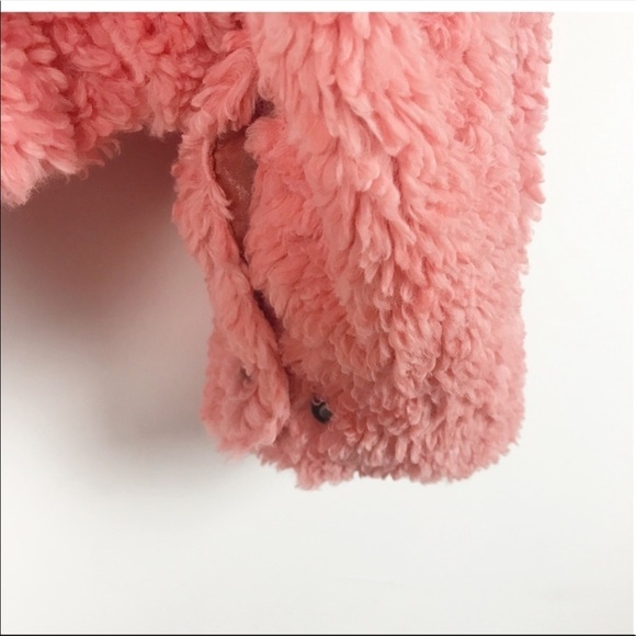 NWT Free People Pink Teddy‎ Cropped Jacket Size XS - Picture 10 of 13